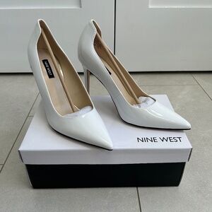 Nine West Freds3 white NW/Premiere Must Lux85 CH Women's Size 9.5